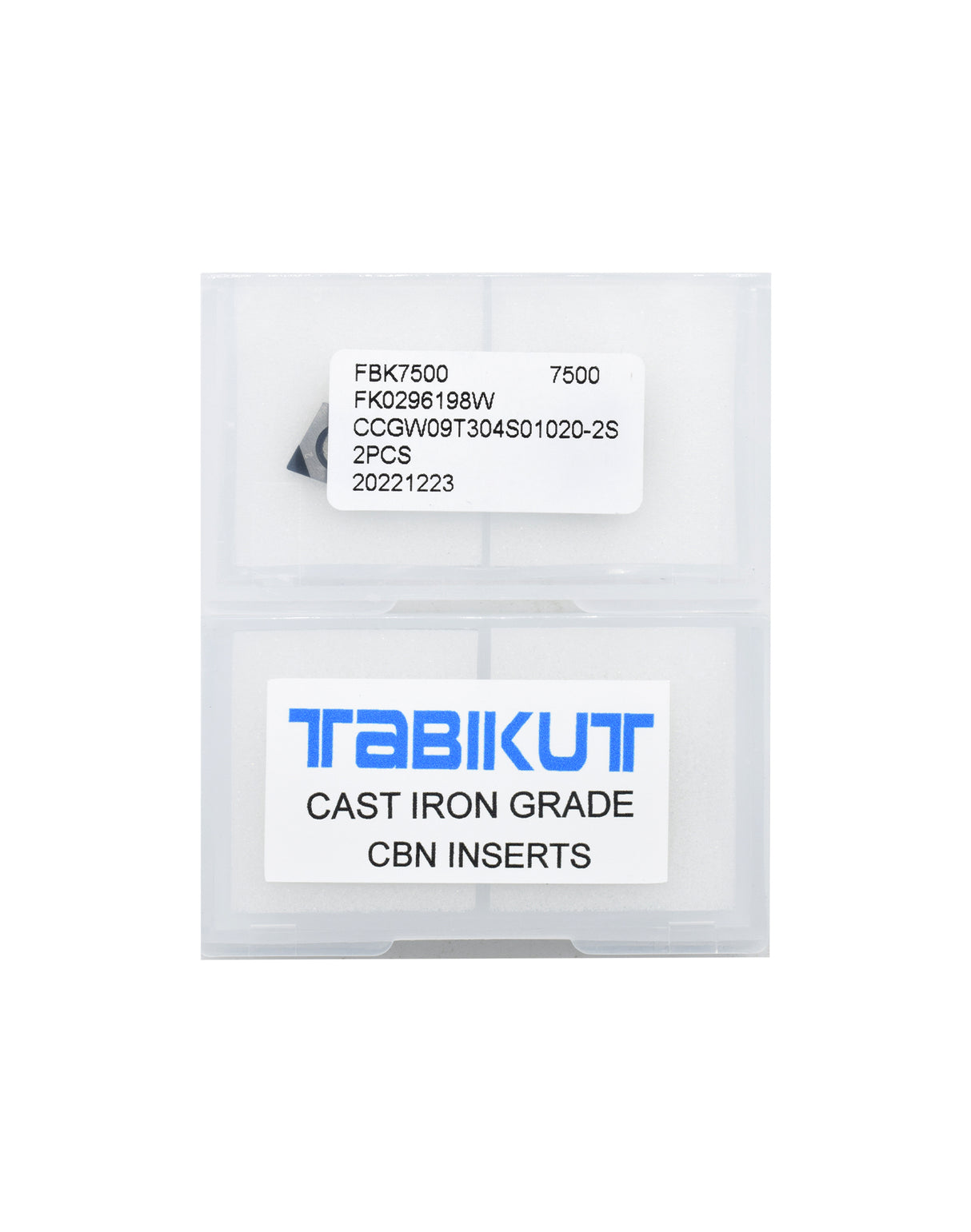 CBN insert cast iron