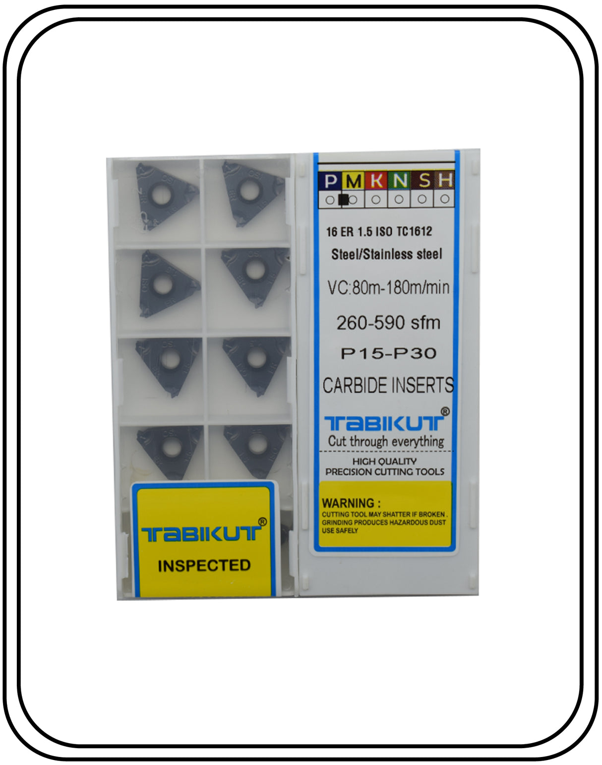 1.5 ISO External Threading Tabikut Carbide