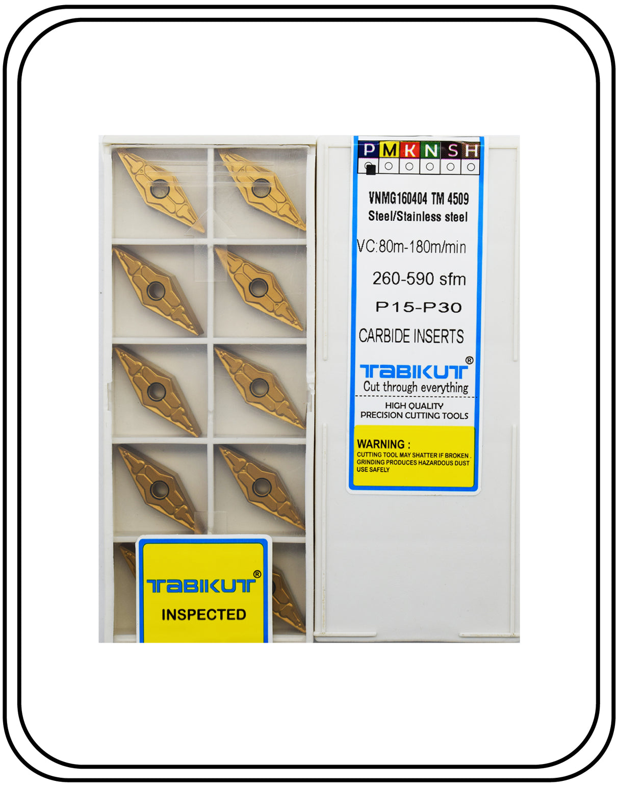 VNMG160404/08 TM 4509