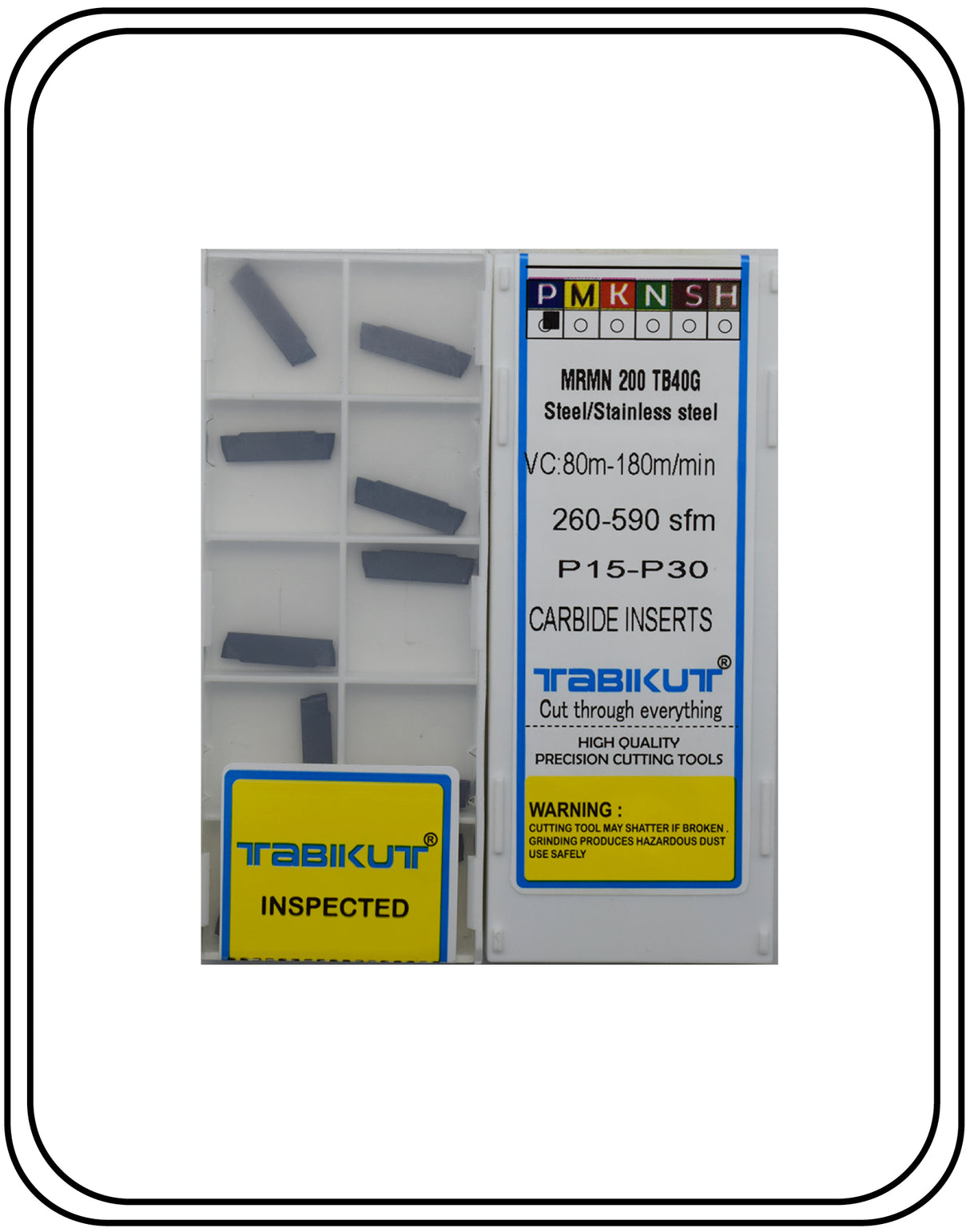 MRMN grooving insert