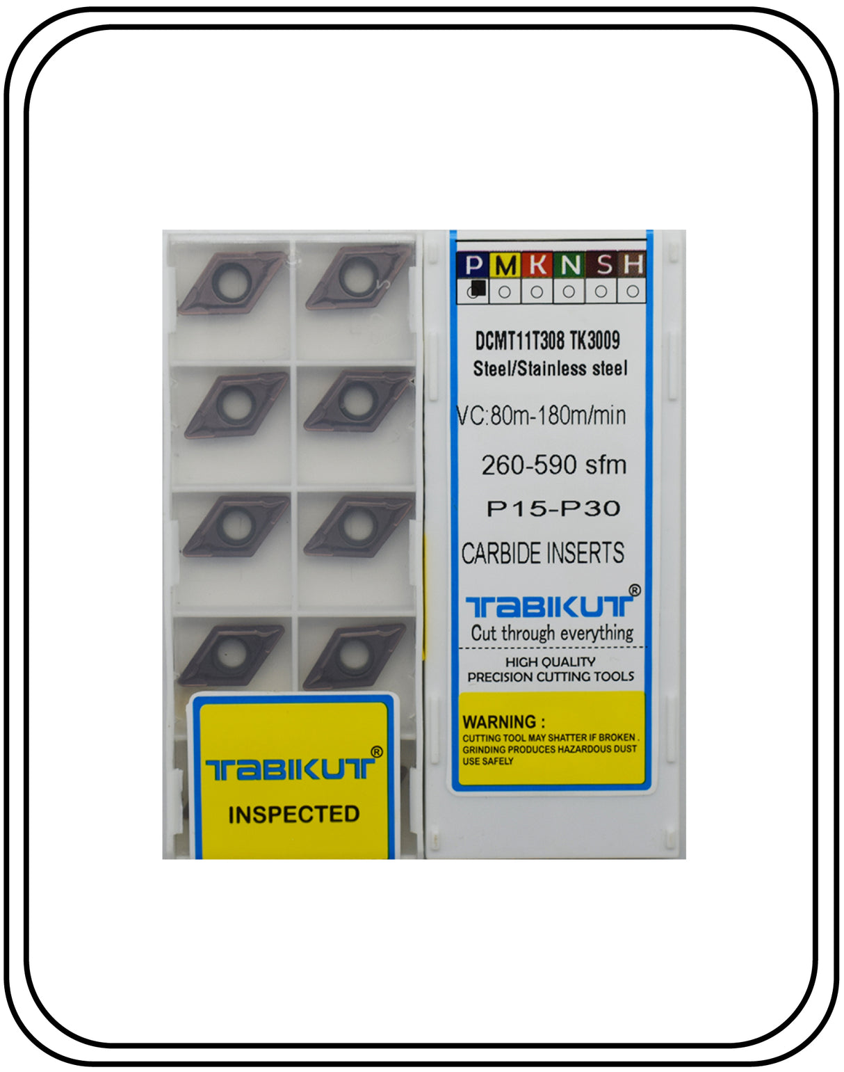 DCMT TK3009 steel insert blades