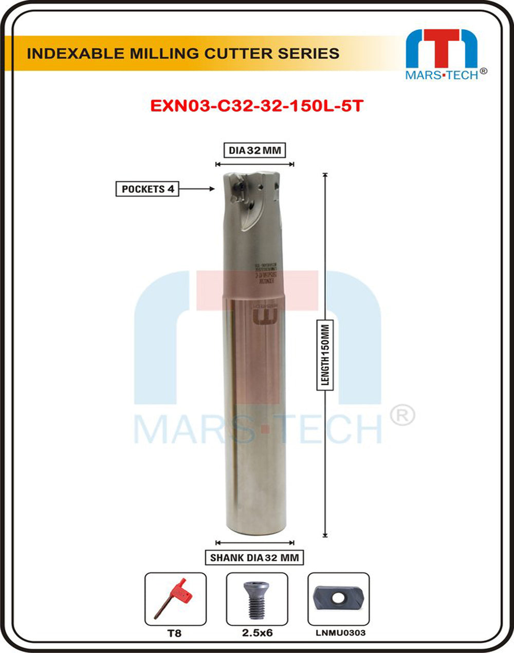 LNMU0303 Milling Cutter