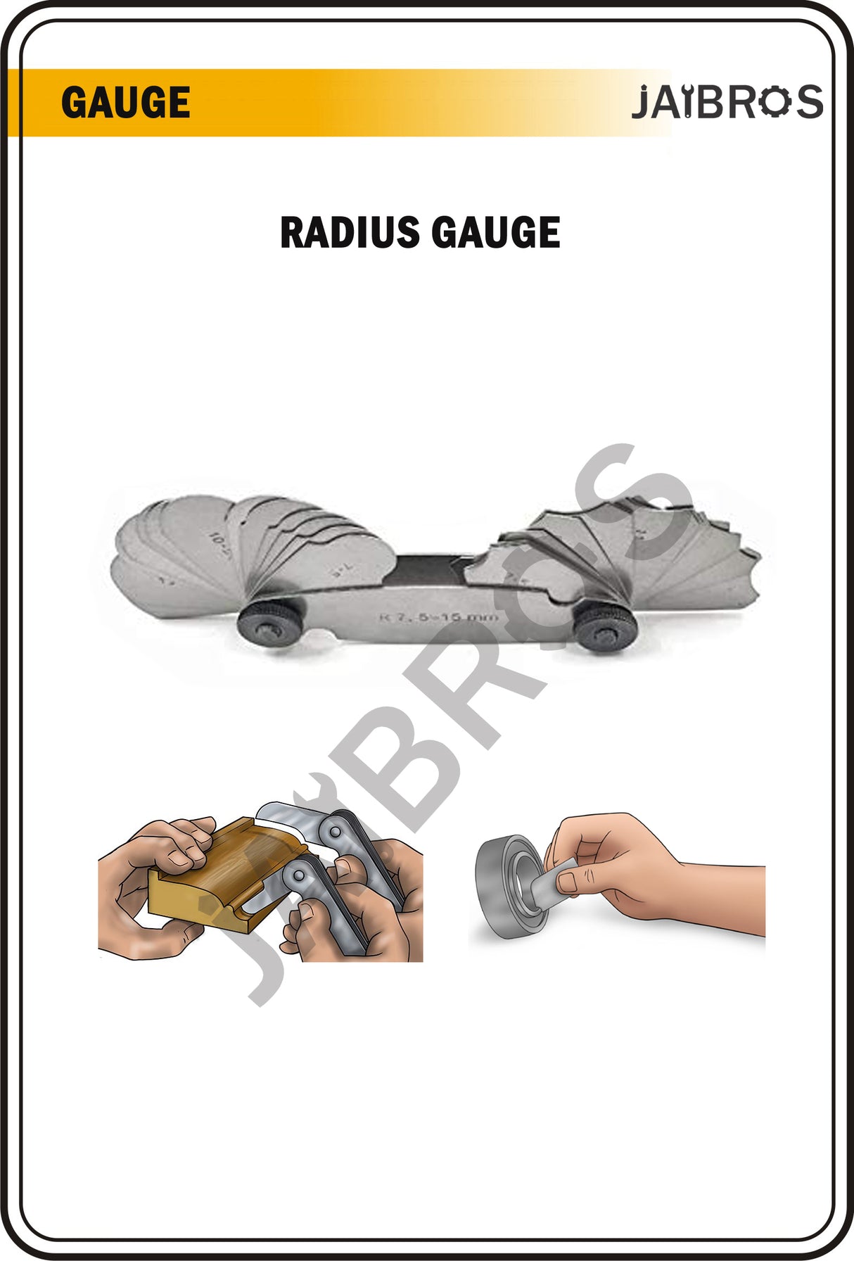 Radius Gauge Metric
