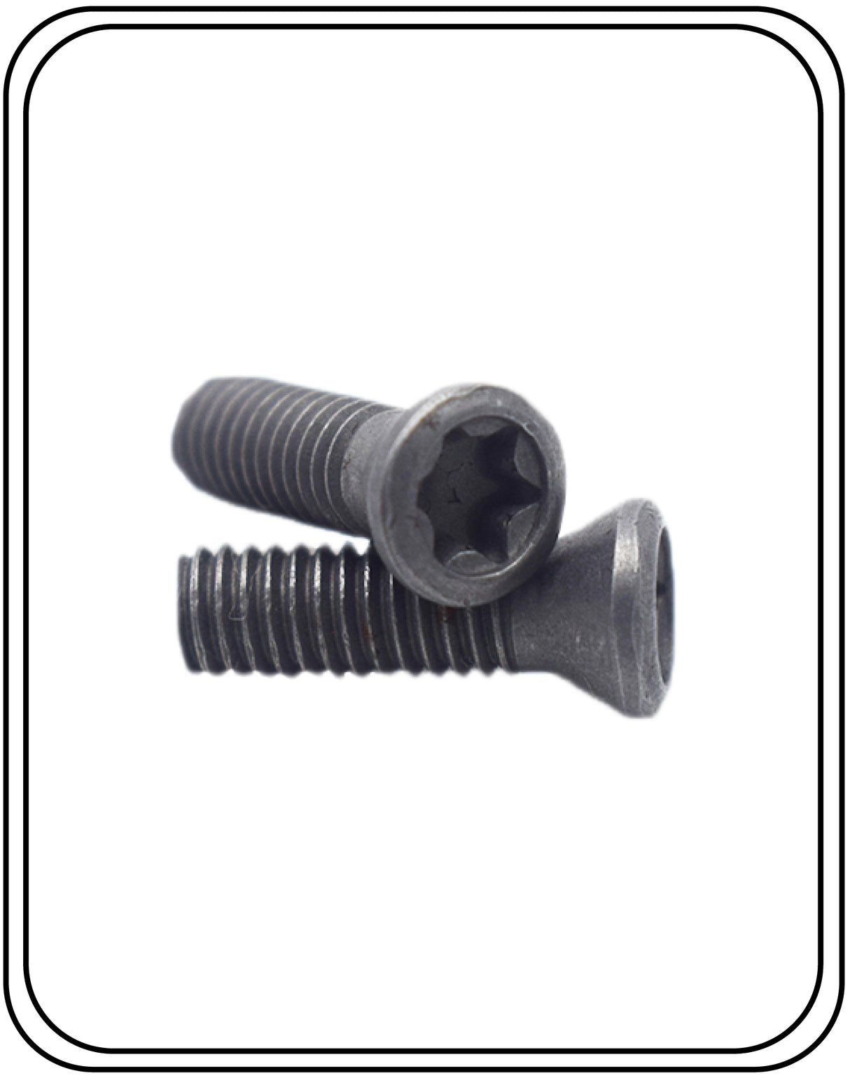 Grey Torx Screw 2 mm 5 mm long pack of 100