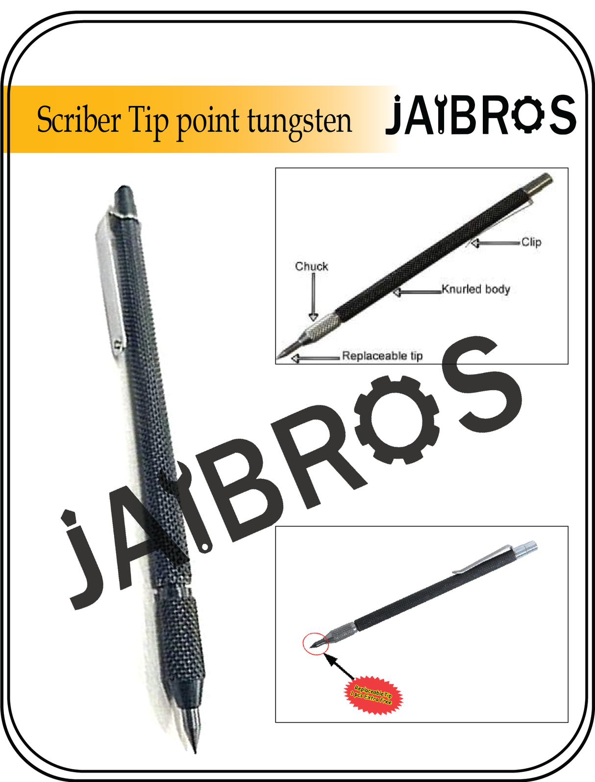 Carbide Tip Scriber