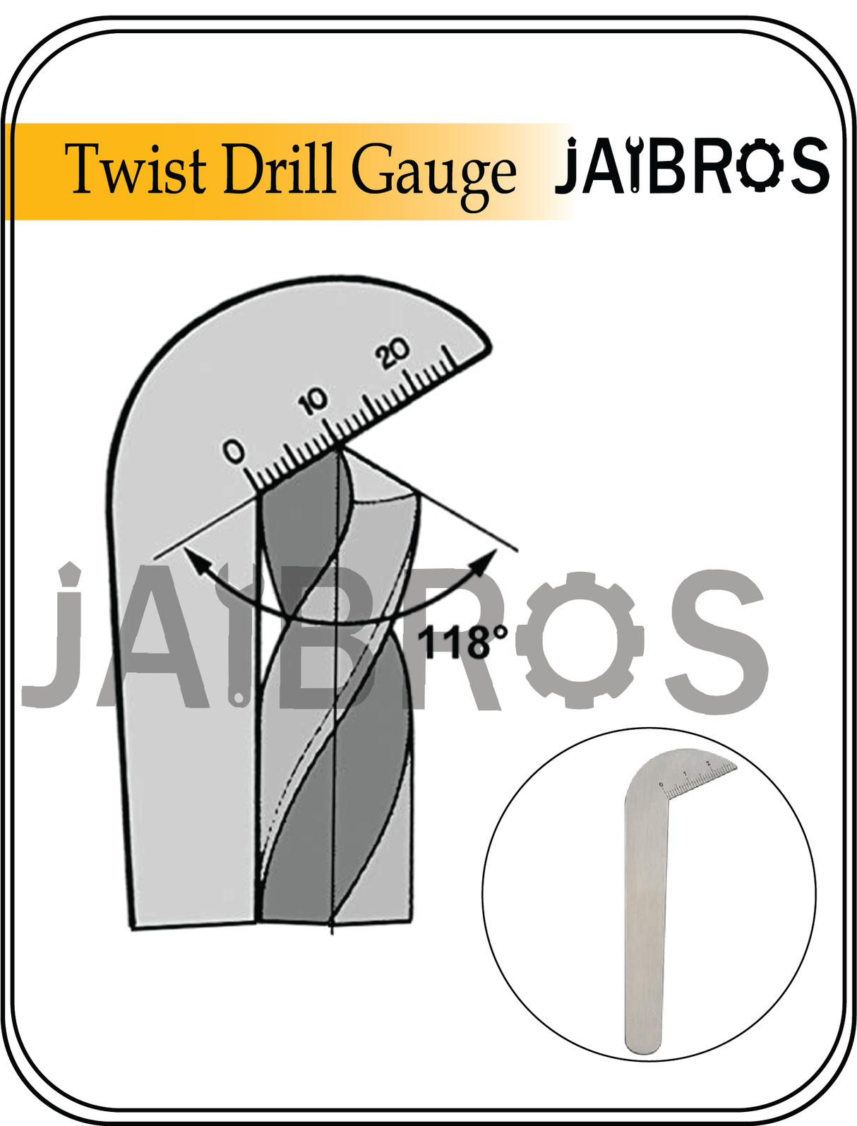 Steel Drill Gauge