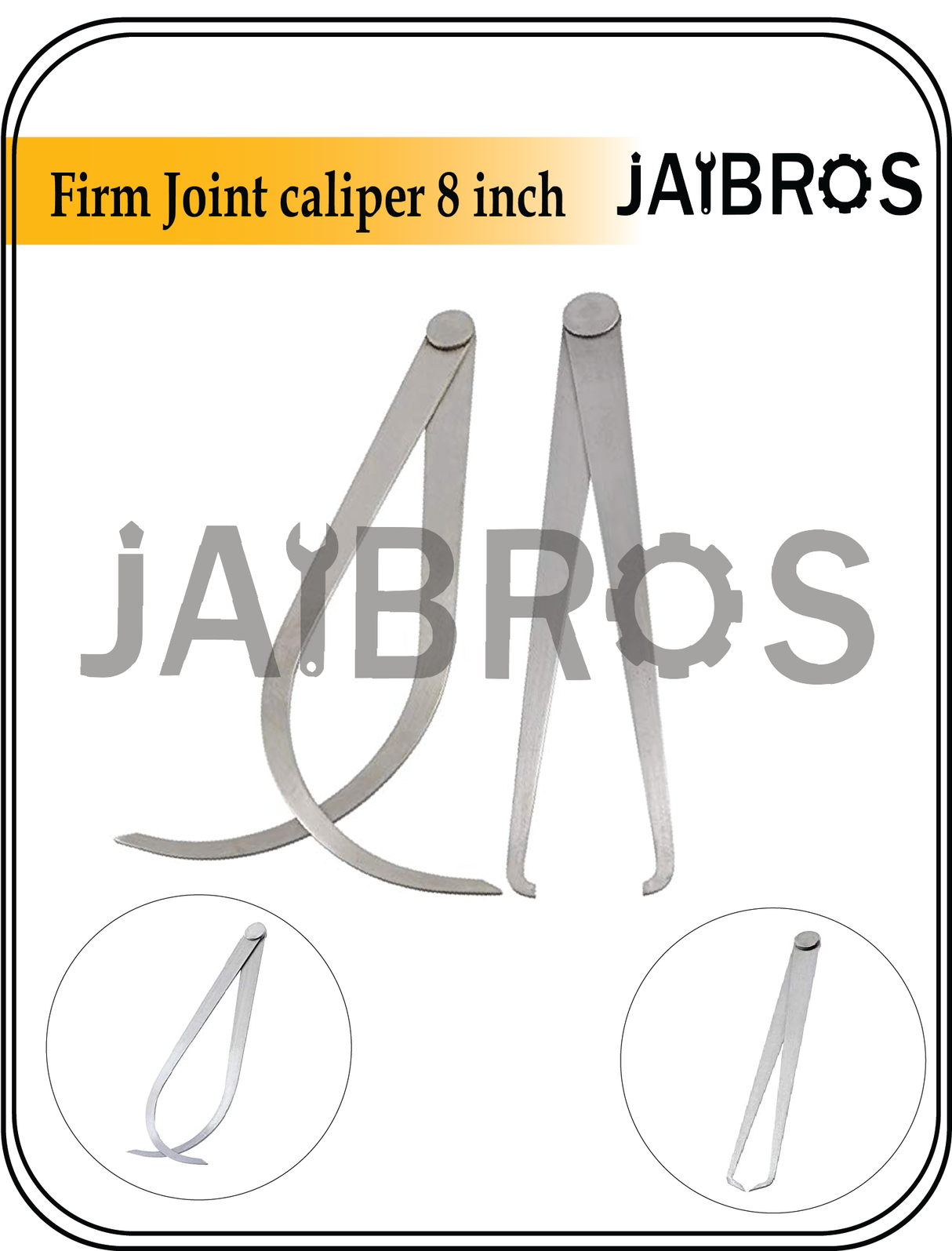8 inch firm joint caliper