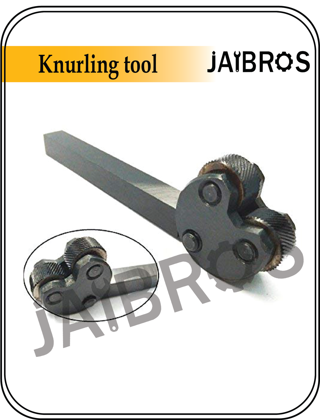 Double Knurl Tool