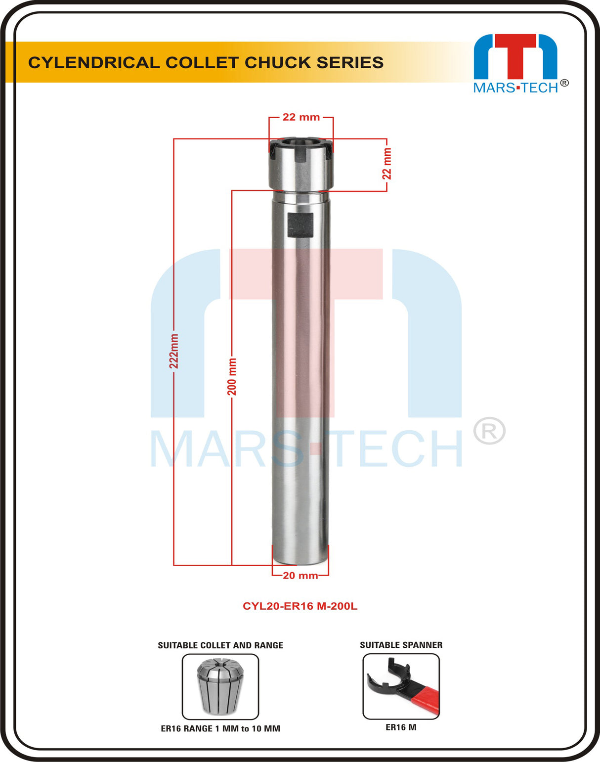 buy er16 straight shank collet chuck in India