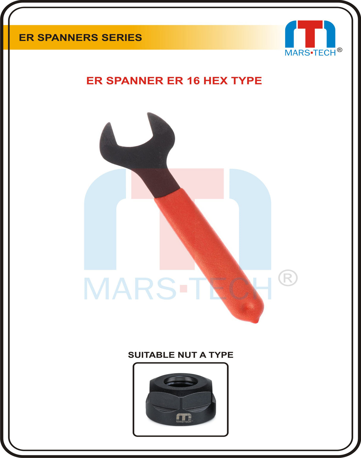 ER16 spanner wrench pack of 1