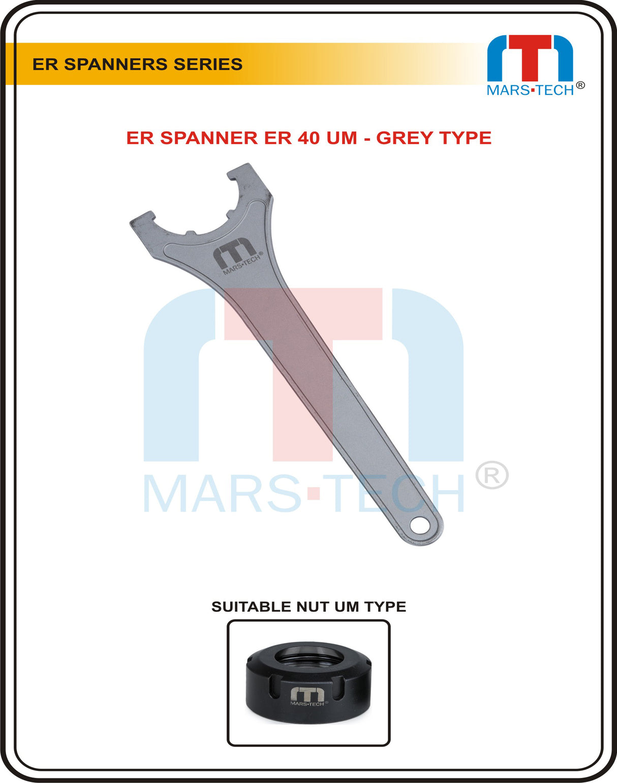 ER40 collet wrench