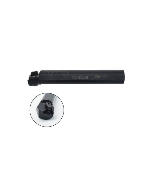 turning a boring bar with a 16 angle