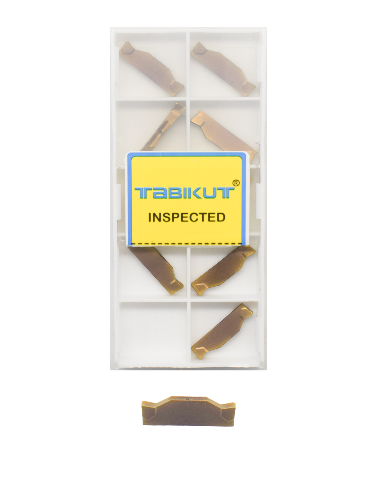 TDC T50 grooving inserts for stainless steel