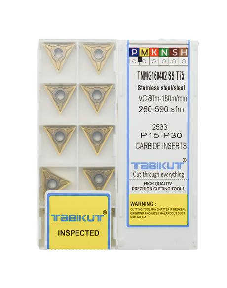 stainless steel carbide insert