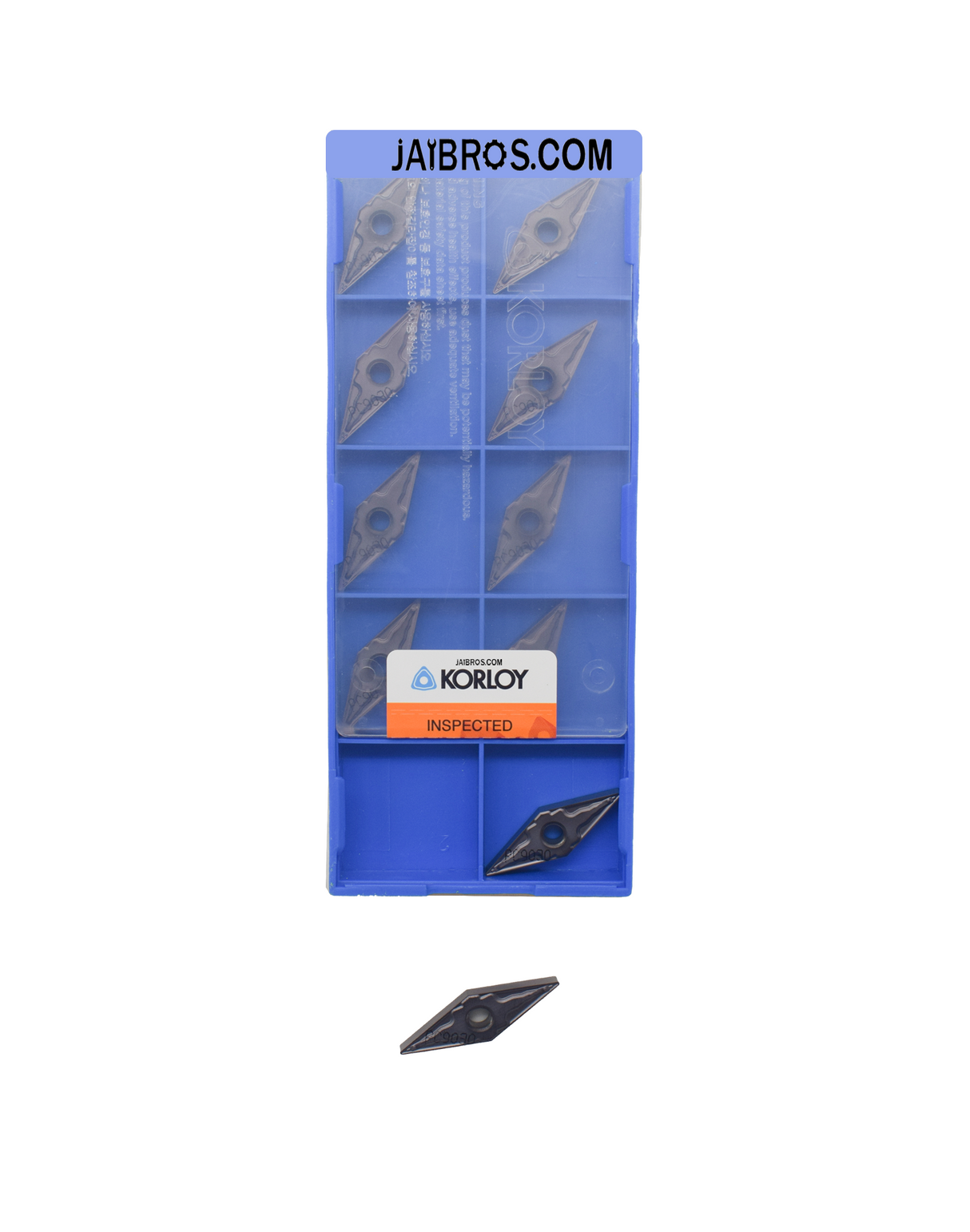 Korloy VNMG160404/08 hm pc9030