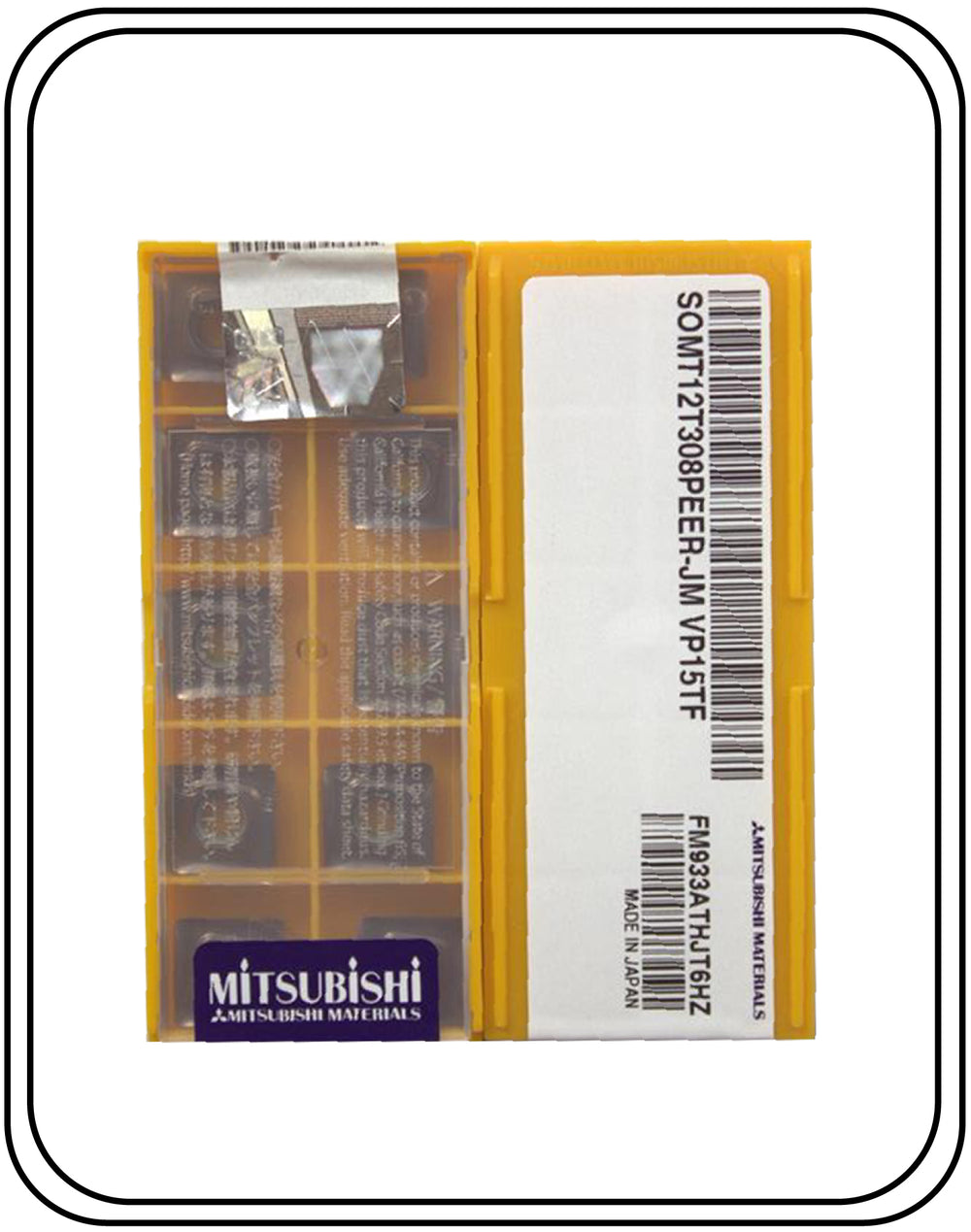 SOMT12T308 Diaedge turning insert
