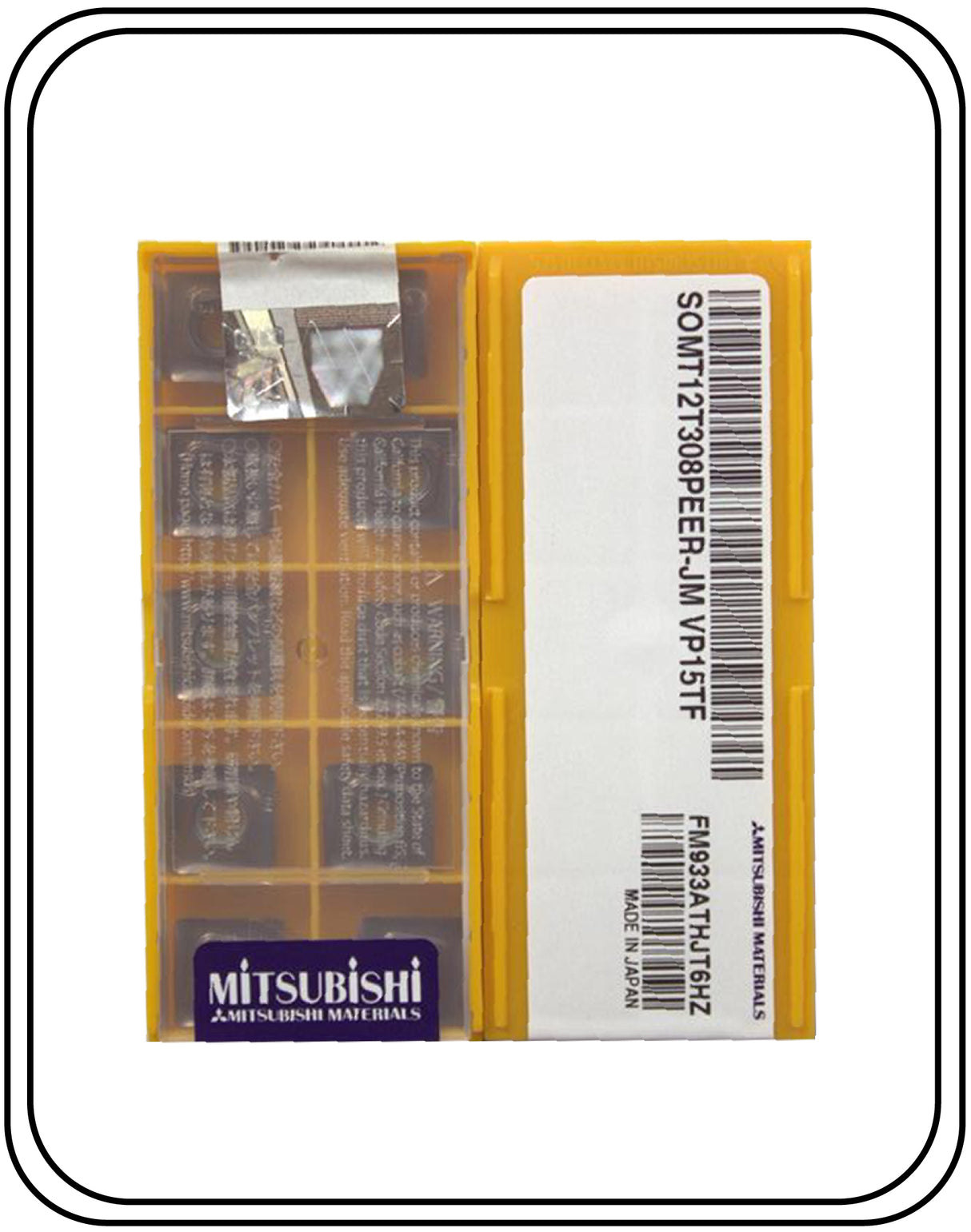 SOMT12T308 Diaedge turning insert