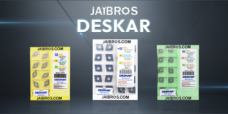 Deskar Inserts: Precision Turning Tools for CNC Machines