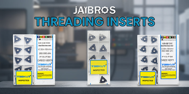 Multiple Threading Inserts How to Choose the Best CNC Threading Inserts for Your Workshop – Jaibros
