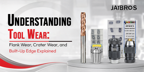 Understanding Tool Wear: Flank Wear, Crater Wear, and Built-Up Edge Explained