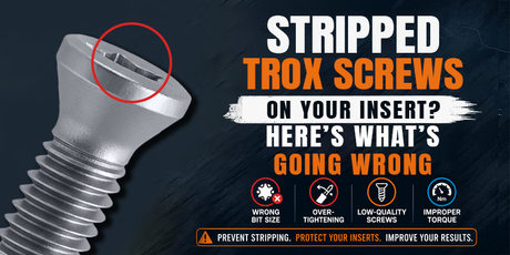 Stripped Torx Screws on Your Insert? Here's What's Going Wrong