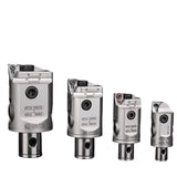 Set of metal cylindrical tools