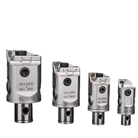 Set of metal cylindrical tools