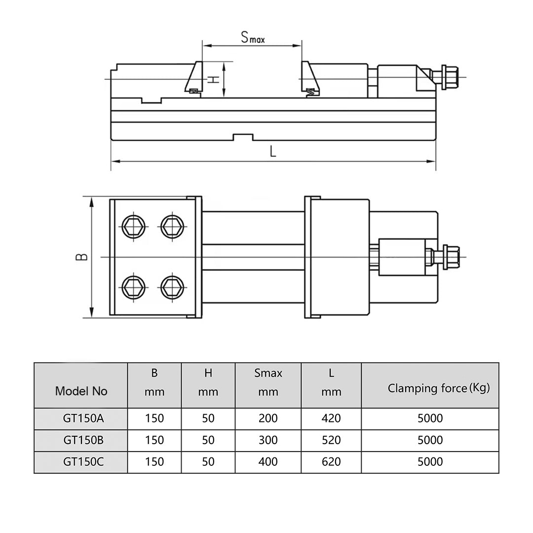 Precision modular machine Vices 6,8,12 inches Machine Accessory