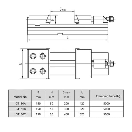 Precision modular machine Vices 6,8,12 inches Machine Accessory