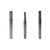 Three metal cylindrical tools 