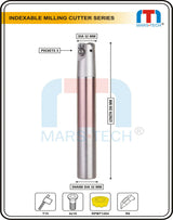 Indexable milling cutter 