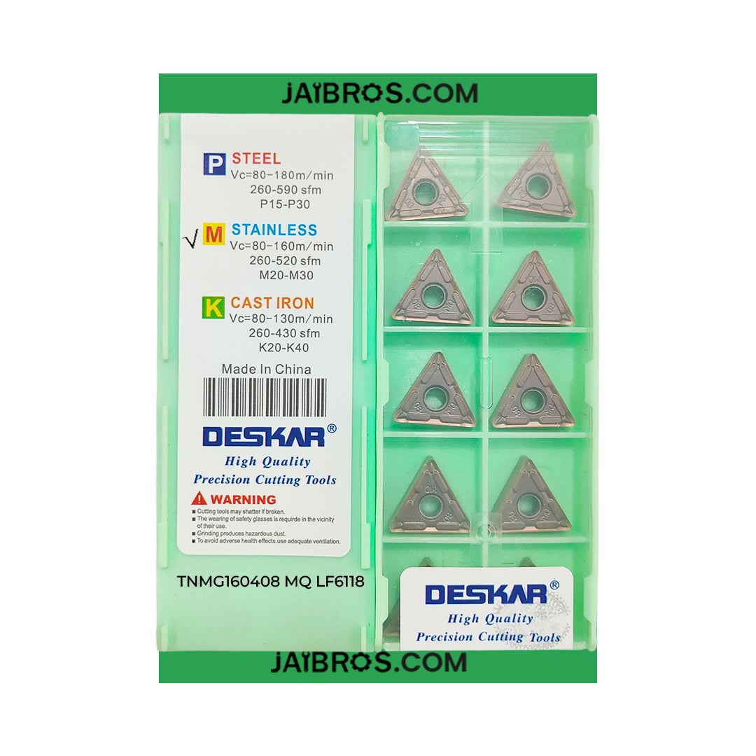 Deskar TNMG carbide cutting tool inserts