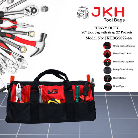 Heavy duty tool bag