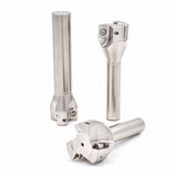 Indexable carbide face mill cutter set