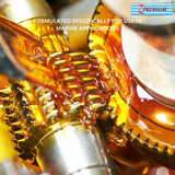 Marine engine oil with Z Premium branding 