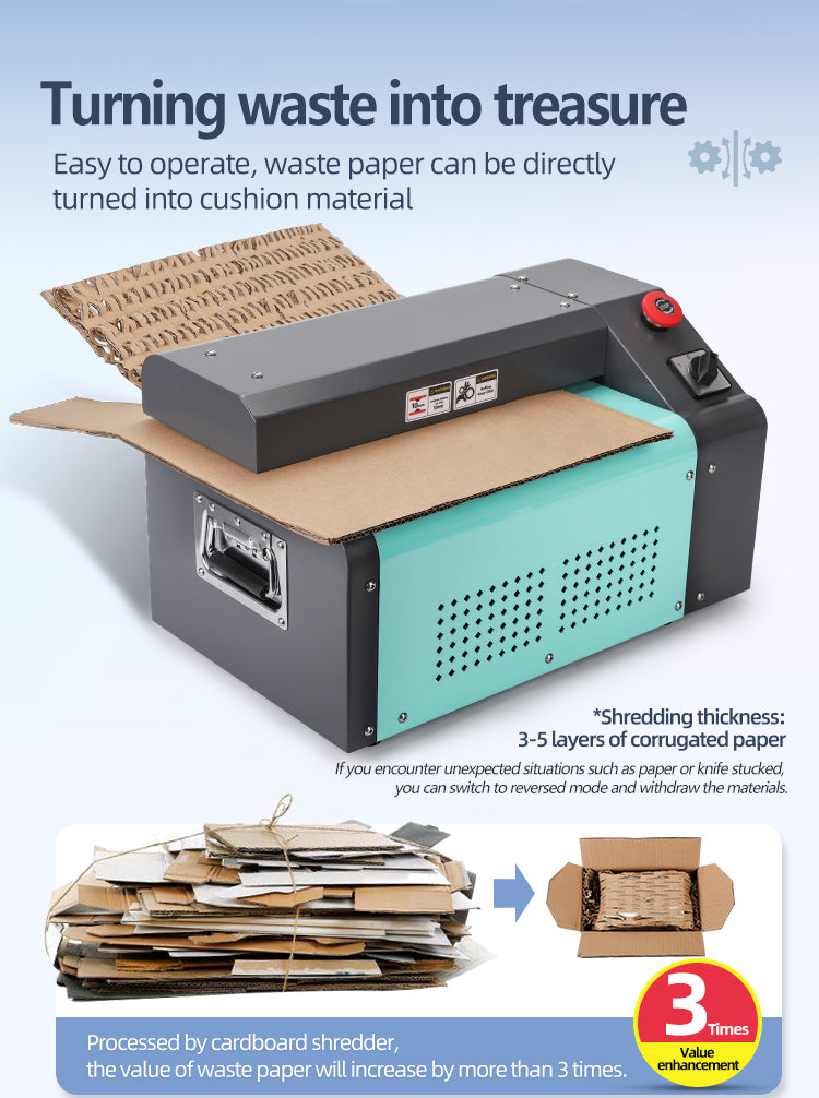 Eco-Packer Paper Shredder Machine