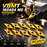 VBMT 160404 MS turning inserts
