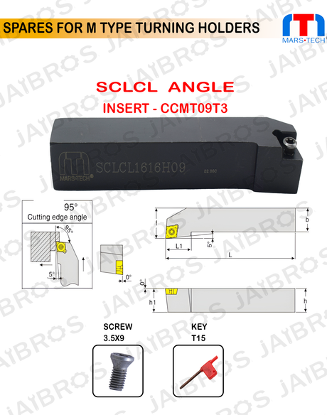 SCLCR turning holder	
