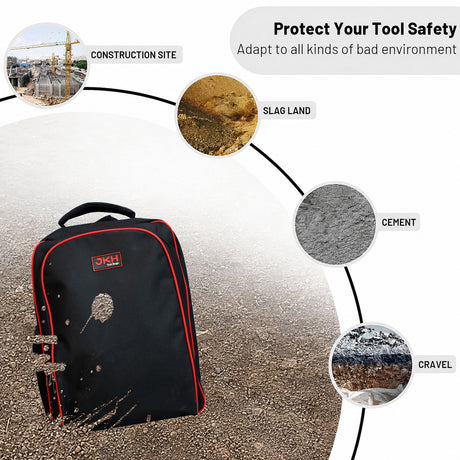 Tool backpack 24 pockets