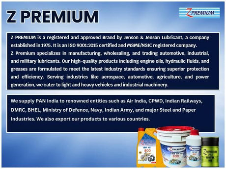 Z Premium lubricant brand 