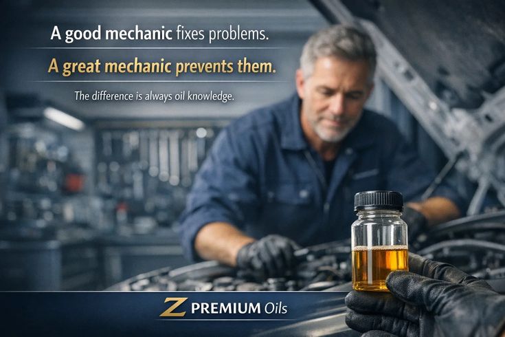 Z Premium Oils mechanic promo