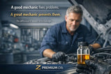 Z Premium Oils mechanic promo