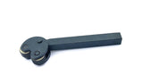 Diamond Knurling Tool Pivot Head Medium Diamond Metric Pitches, 1/2" Sq. Shank