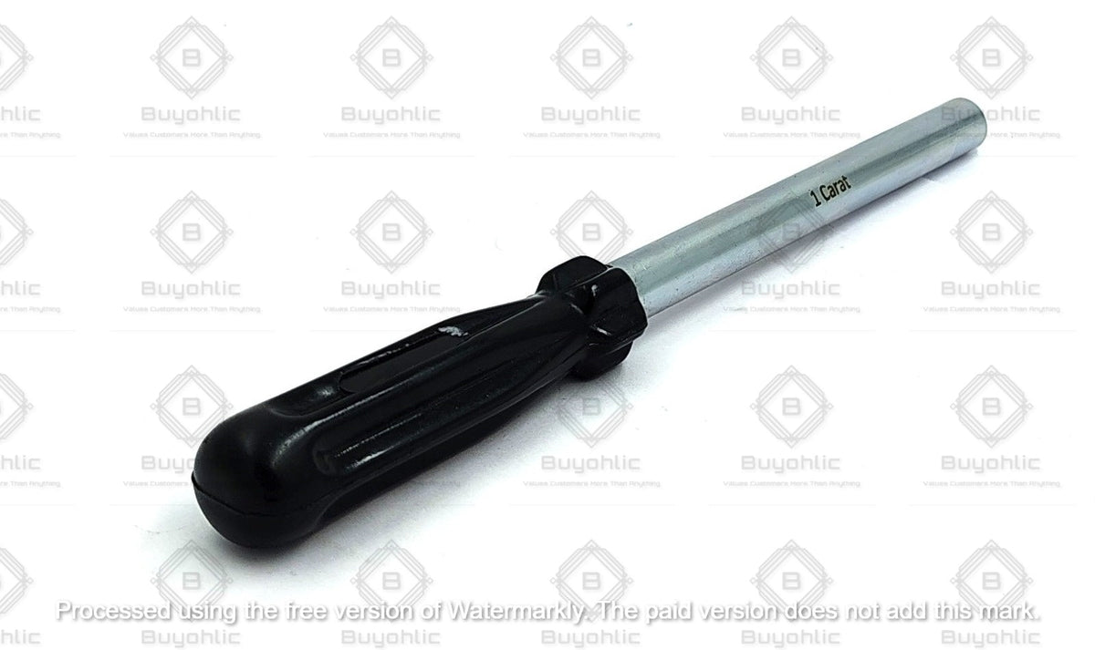 1 Carat diamond dresser tool with black handle