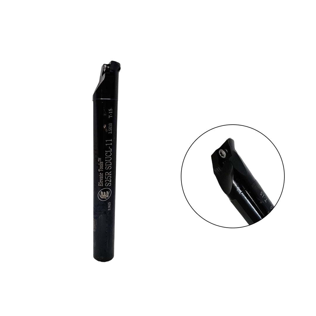Black metal lathe tool 