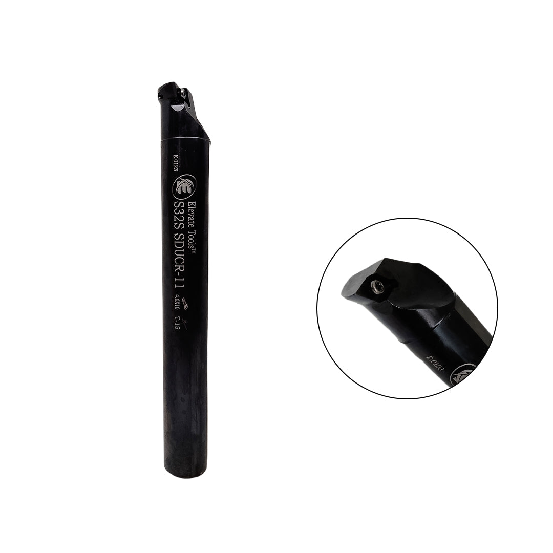 Black metal tool bit