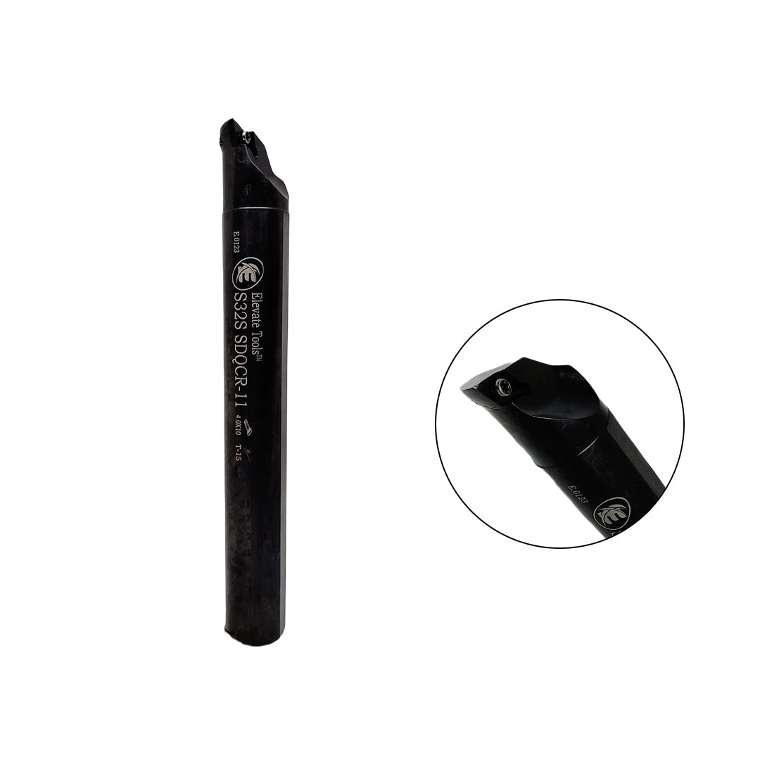 Black metal tool bit