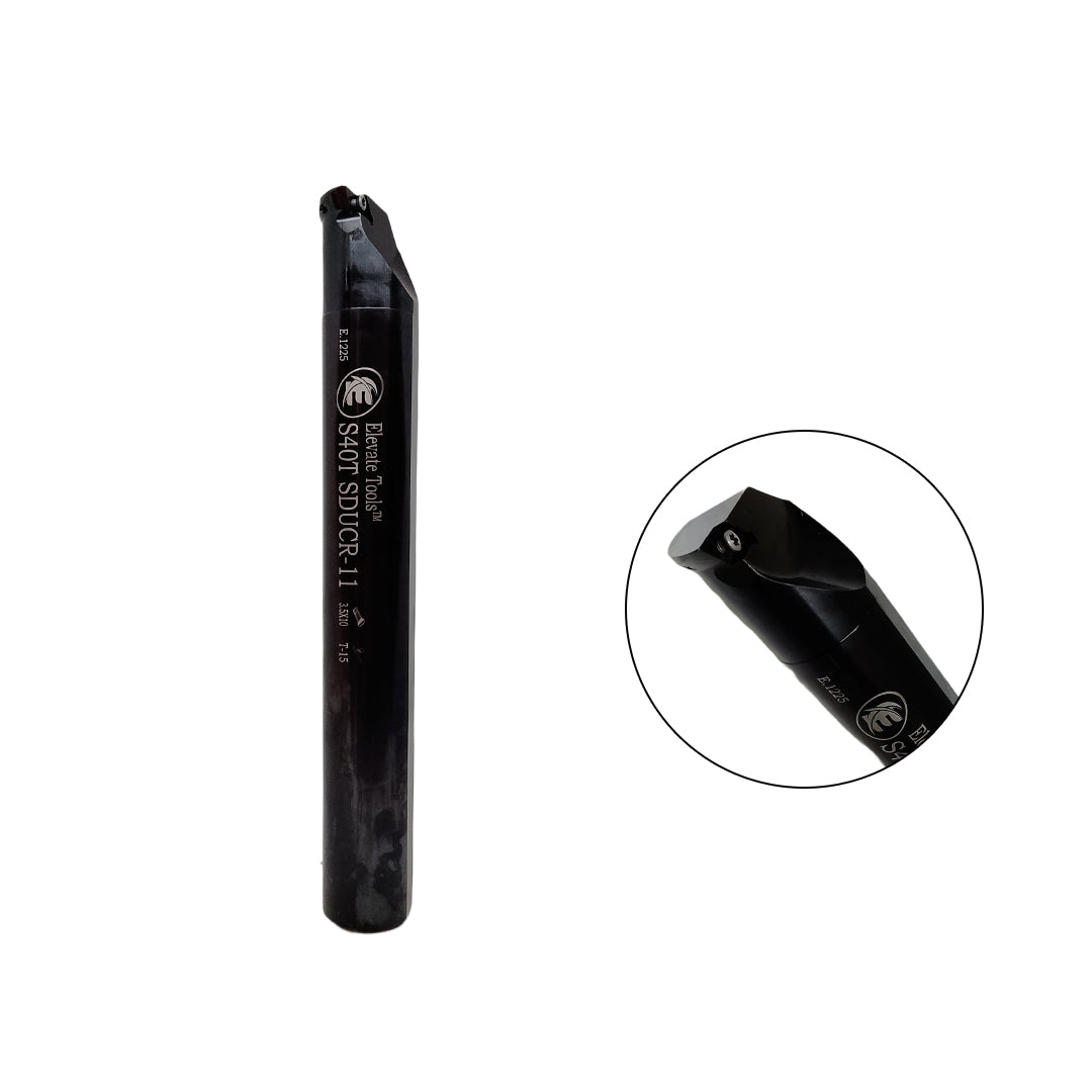 Black metal tool bit
