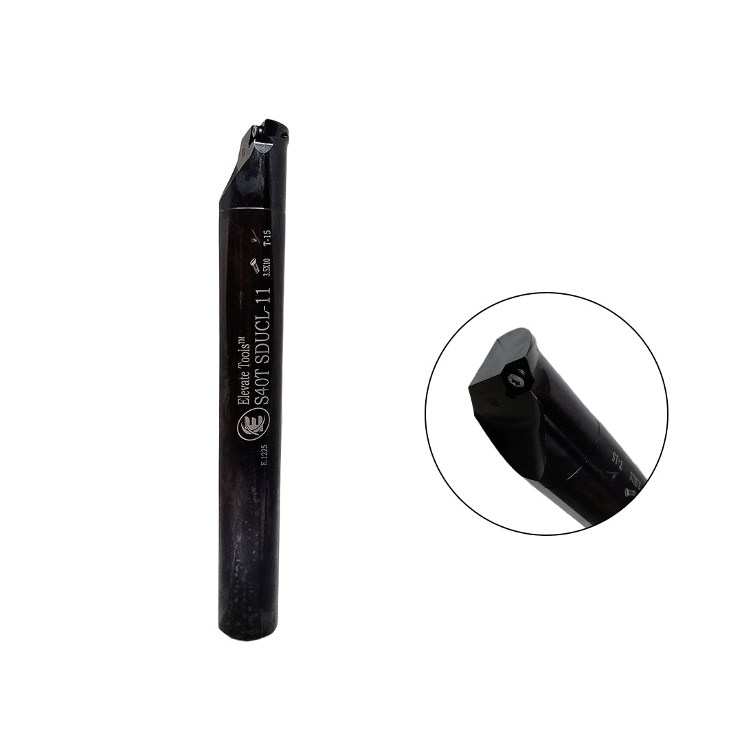 Black metal tool bit