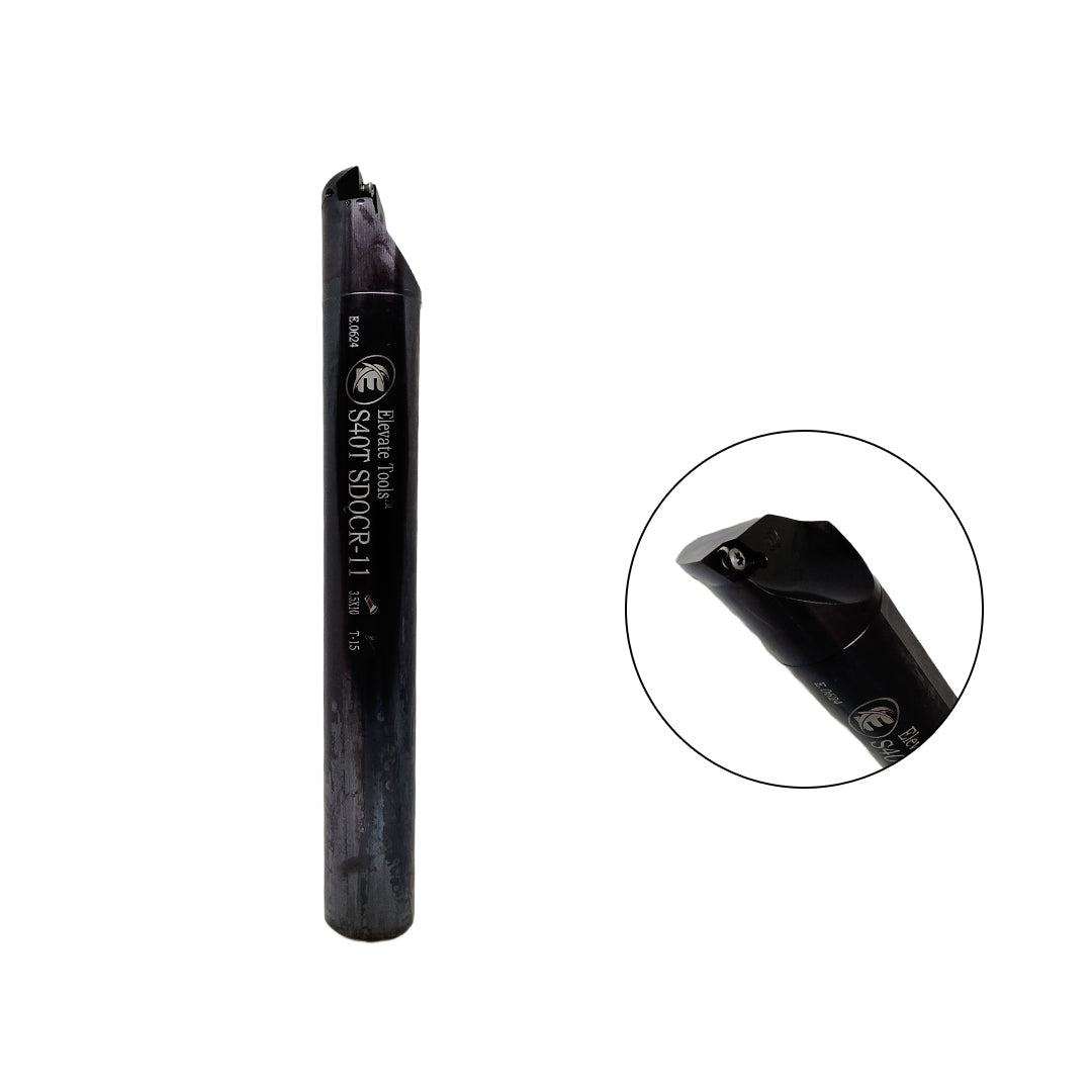 Black metal tool bit
